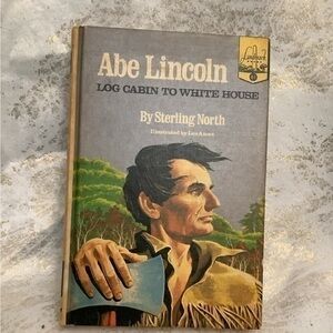 Book Abe Lincoln “From Log Cabin to White House”